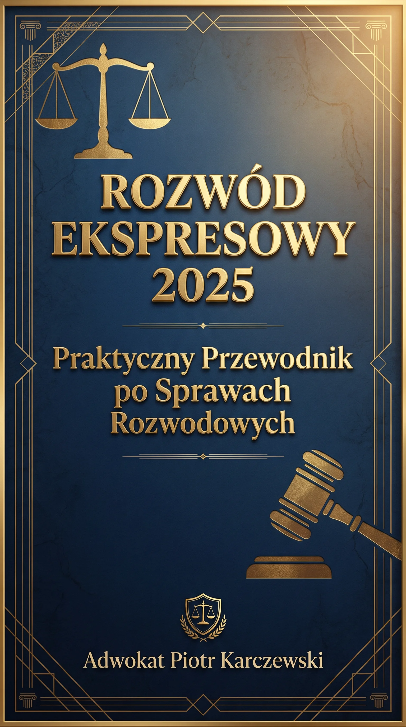 Rozwód Ekspresowy 2025 - E-book Adwokata Piotra Karczewskiego